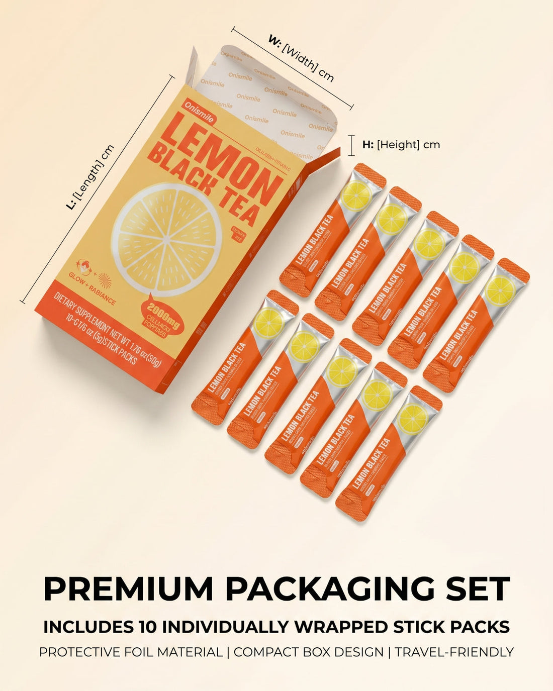 Lemon Black Tea  —  Glow & Radiance