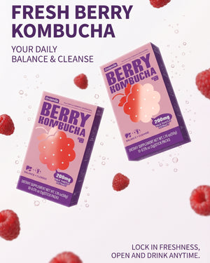 Kombucha Mixed Berry Flavor