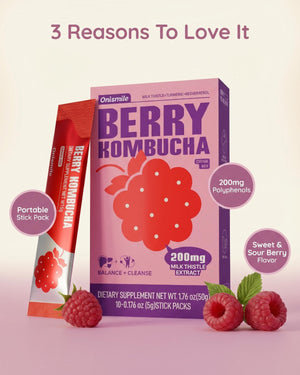 Kombucha Mixed Berry Flavor