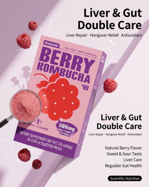 Kombucha Mixed Berry Flavor