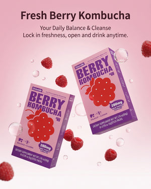 Kombucha Mixed Berry Flavor